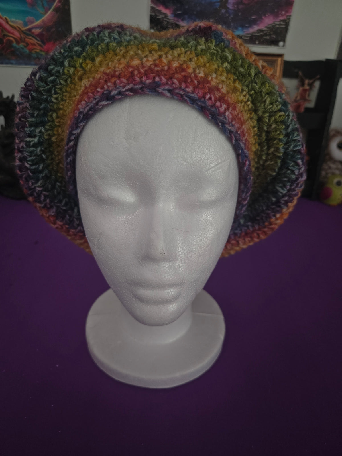 Autumn Shine Crocheted Head Covering