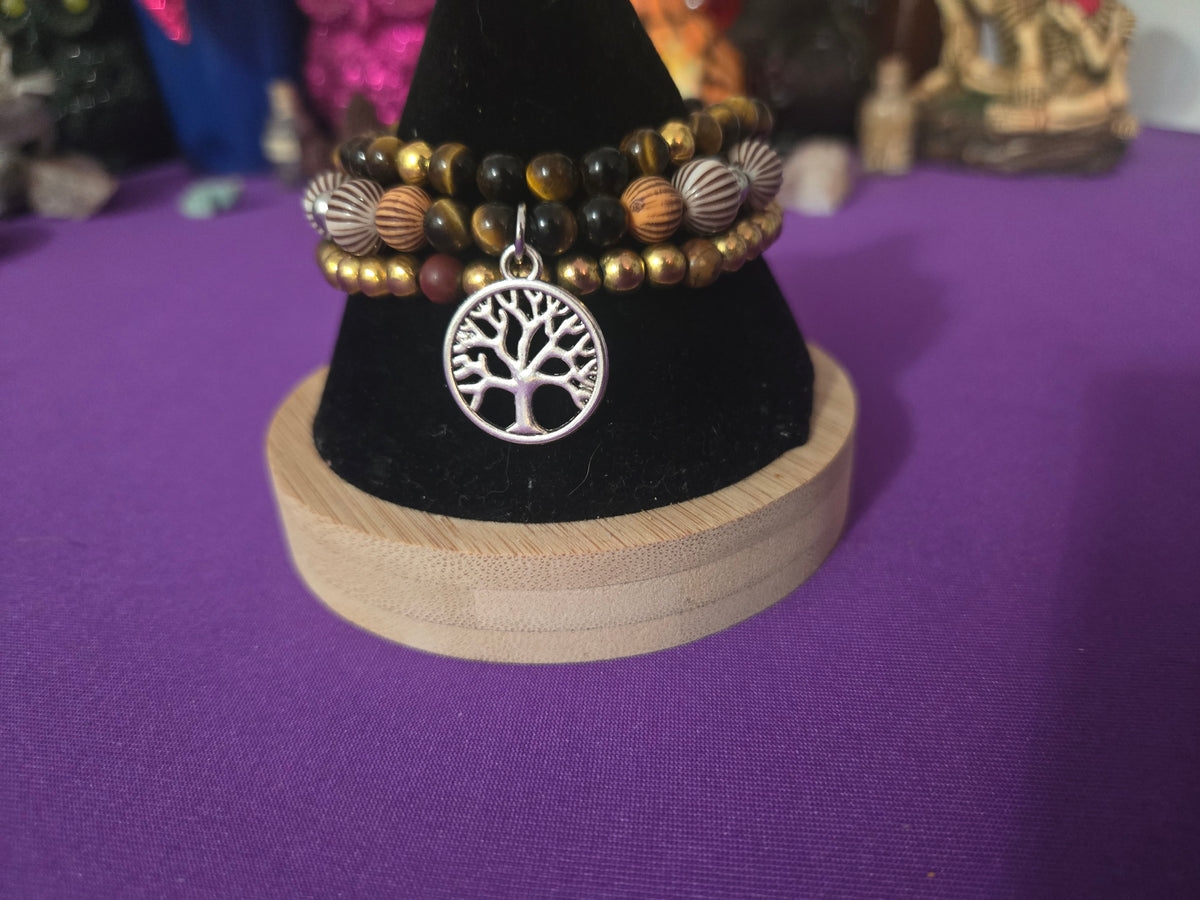 Heart of a Lion Intention Bracelet Stack
