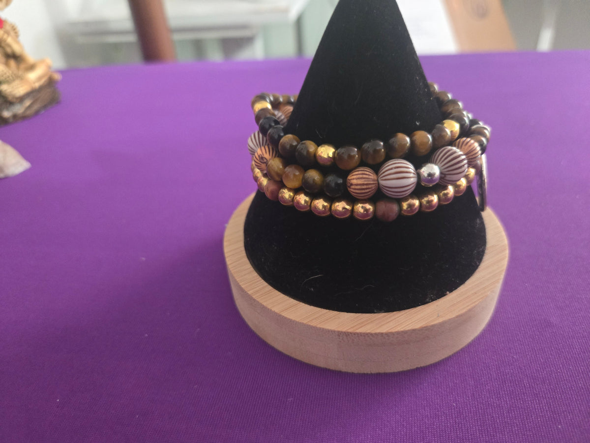 Heart of a Lion Intention Bracelet Stack